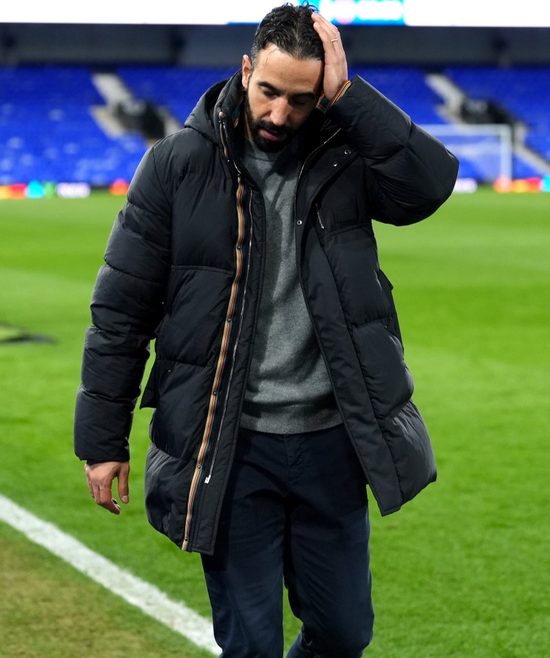 Ruben Amorim watched his side draw 1-1 with Ipswich in his opening game in charge