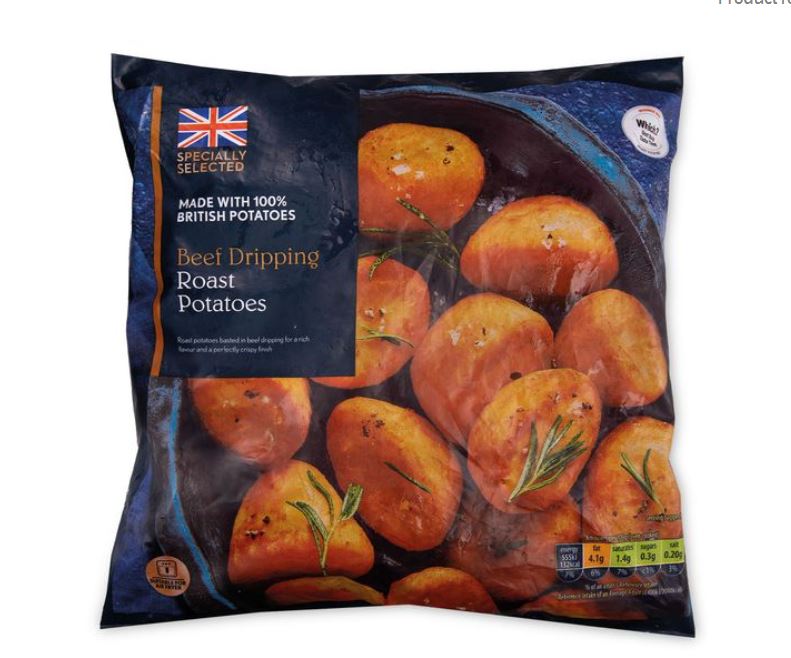 Aldi's spuds came joint top of the taste test