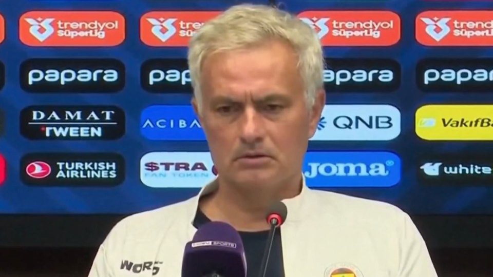 Jose Mourinho went on an epic rant accusing a referee of 'drinking Turkish tea'