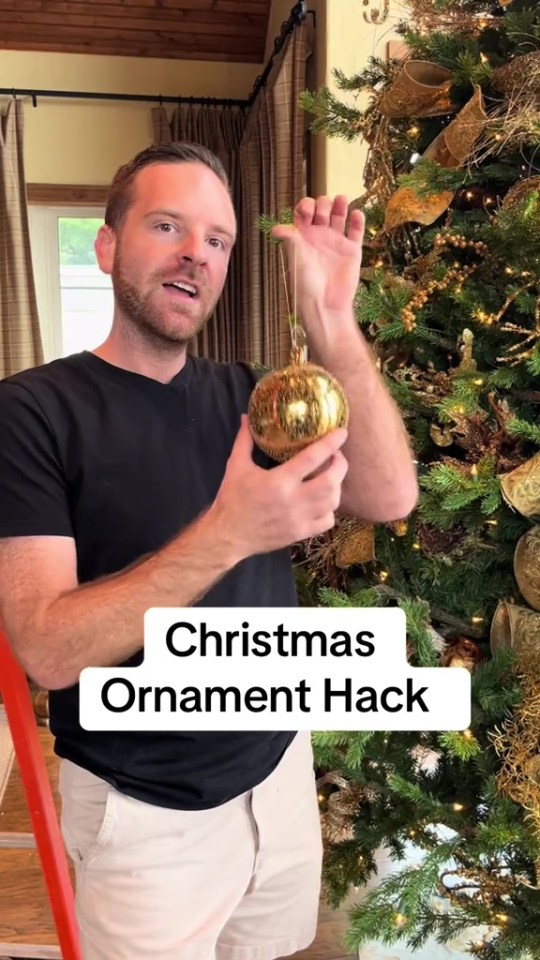 One whizz, Dylan, took to TikTok to share a common mistake that makes the Christmas tree look 'trashy'