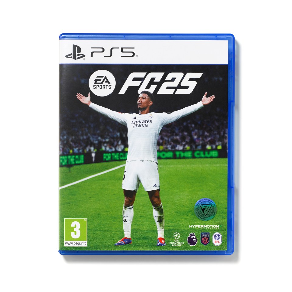 a ps5 video game called ea sports fg25