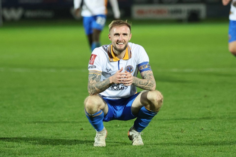 It comes after Shrewsbury were knocked out of the first round of the FA Cup for the first time since 2013