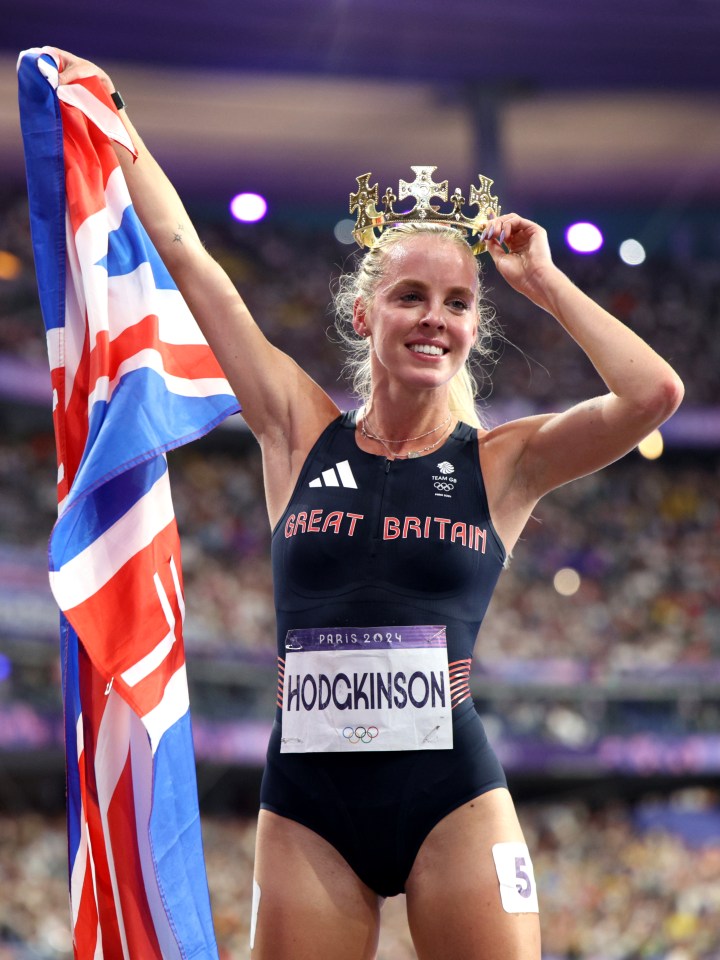 Keely Hodgkinson, the track 'It girl'  went on to claim a historic 800m gold in Paris