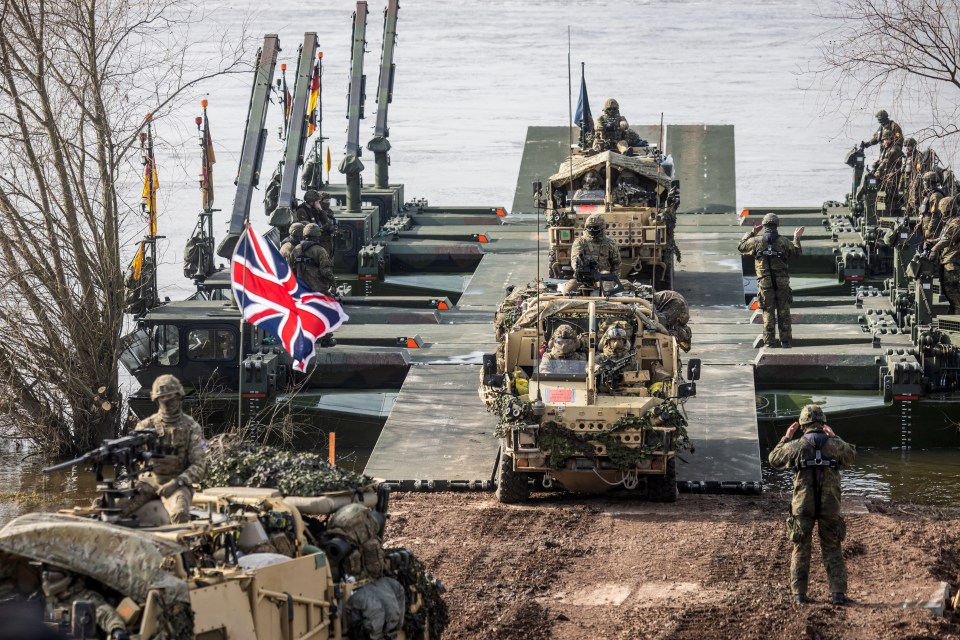 British troops could be sent to the frontline in Ukraine