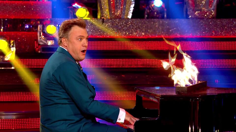 Ed Balls delivered a fired-up performance