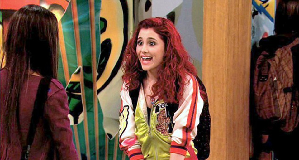 Ariana Grande, pictured in 2010, shot to fame as Cat Valentine on Nickelodeon kids' show, Victorious