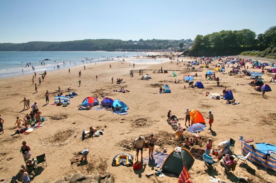 Earlier this year, Saundersfoot Beach was named one of the cleanest in the world by TripAdvisor, with visitors also praising its spotless sand