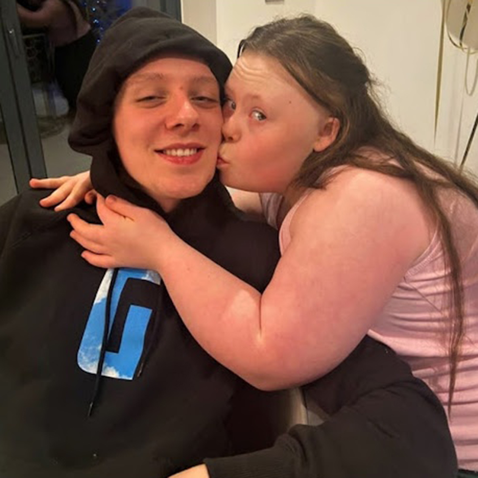 The rapper hopes to raise money for the Down’s Syndrome Association in honour of his amazing sister Gracie