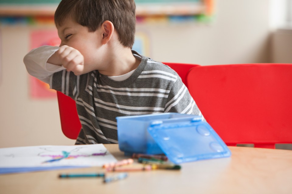 Coughs and colds spread more during the winter (stock image)