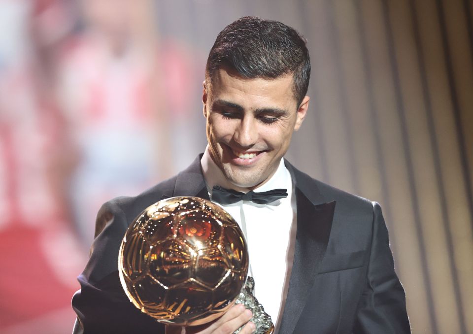 Ballon d'Or winner Rodri hopes to return from injury before the end of the season