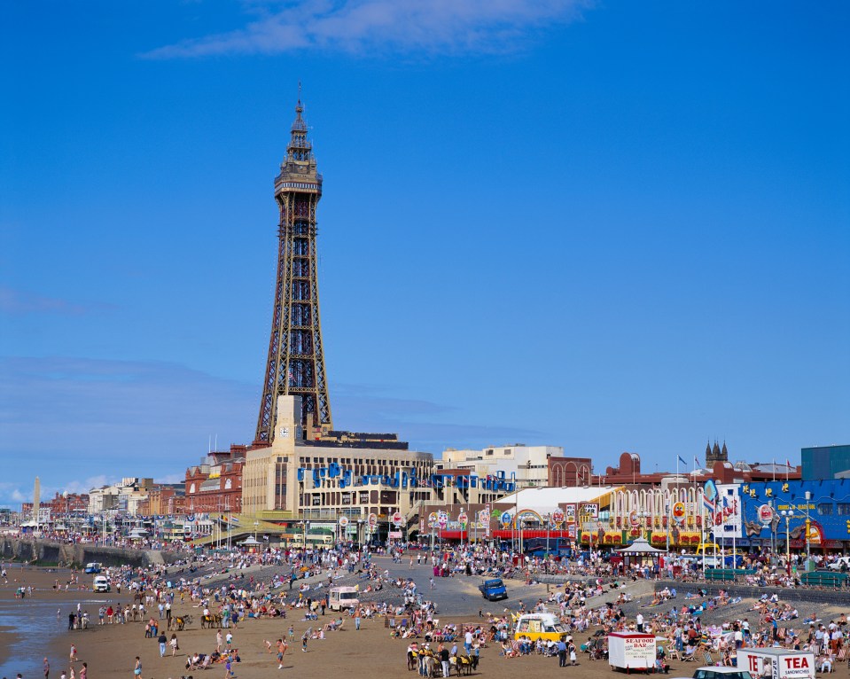 The famous Blackpool Tower