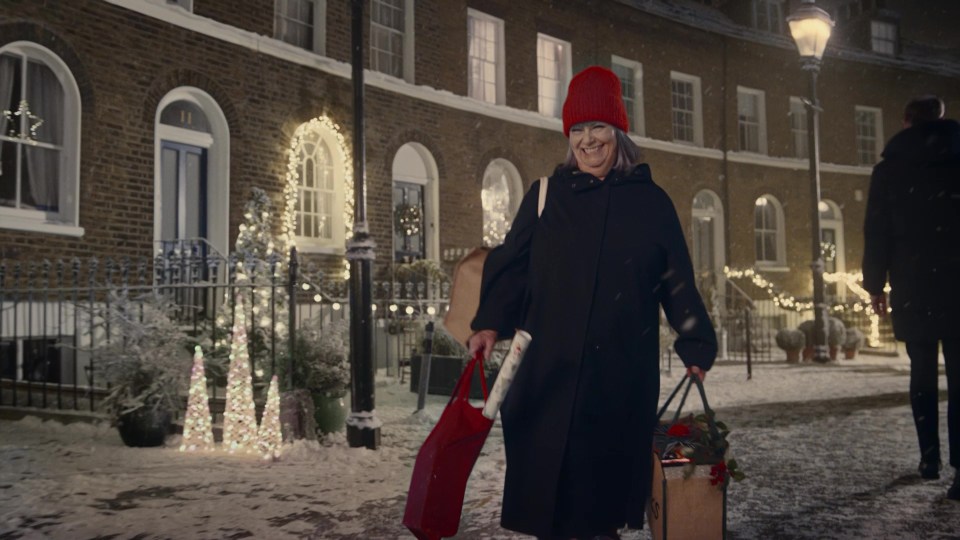 M&S has unveiled the first part in a six-part series of Christmas food ads