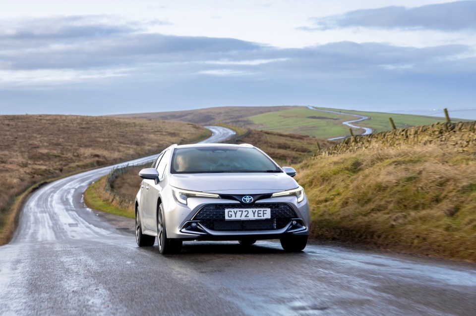 The Touring Sports version of the Corolla combines estate practicality with fuel economy