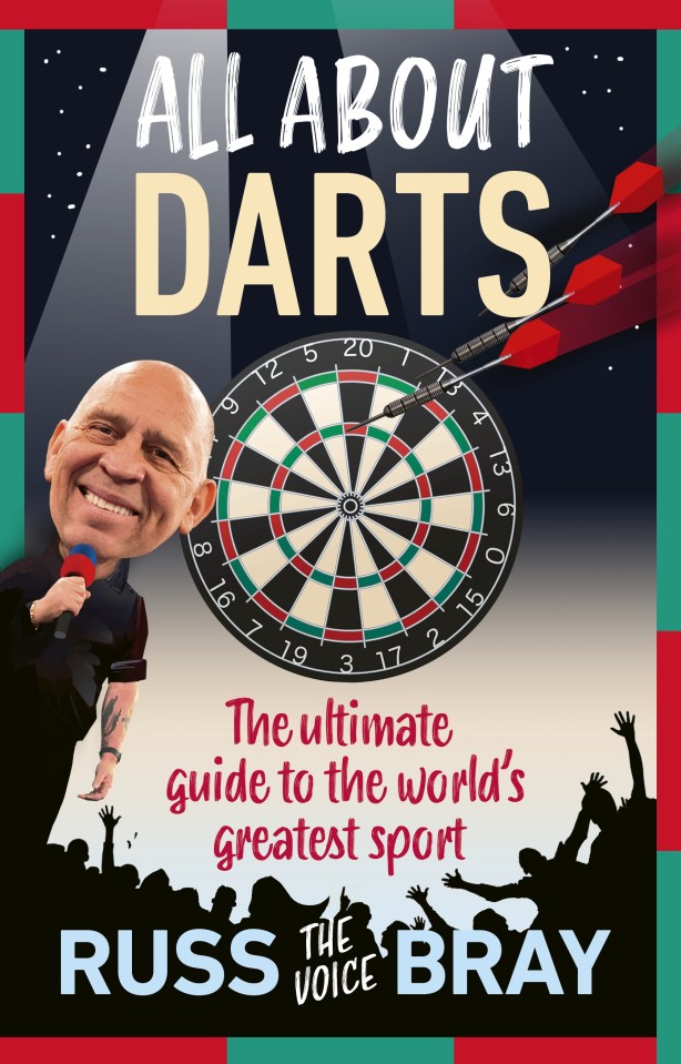 a book titled all about darts by russ bray