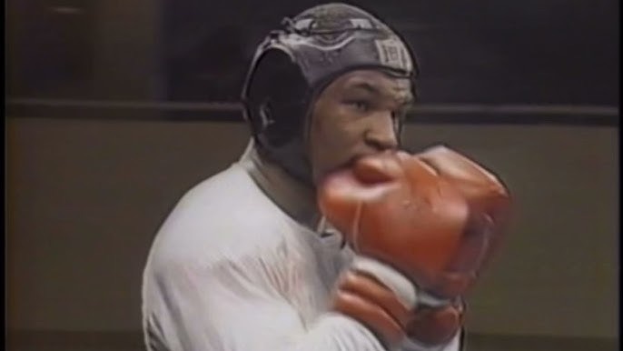 Mike Tyson during his prime boxing years