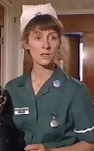 The actress in her first Coronation Street role in 1989