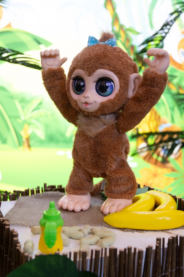 This dancing monkey is cute and fun