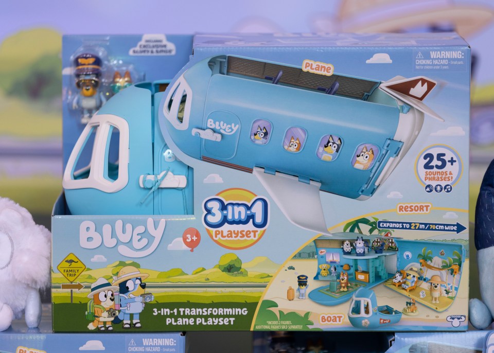 This is great for any little fans of the Bluey show