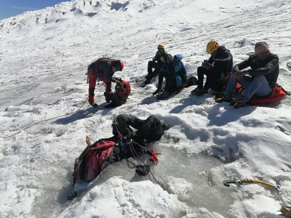 In June he and the team found a climber who had been lost for 22 years