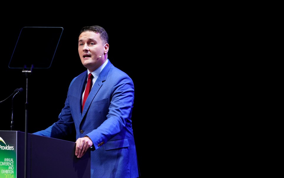 Health Secretary Wes Streeting said he will govern with 'tough love'