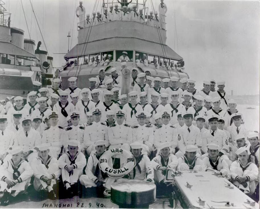 Military officials have paid their respect to the service the ship performed on one of the US' darkest days