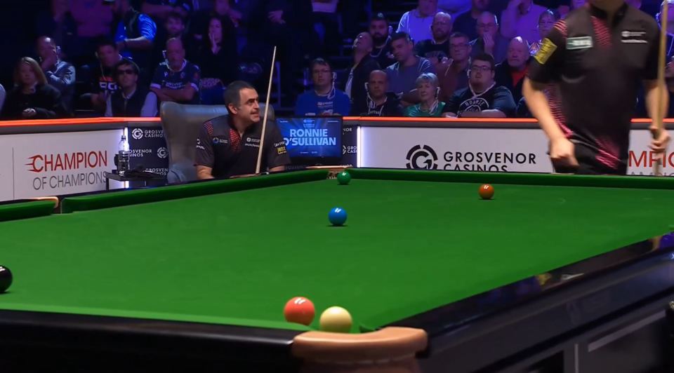 O’Sullivan suffered one of his biggest collapses in recent memory