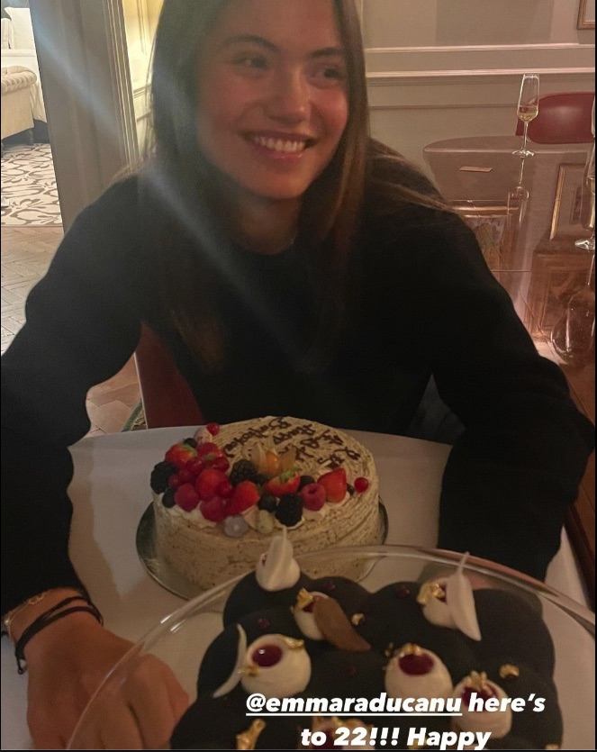 Emma Raducanu turned 22 on Wednesday