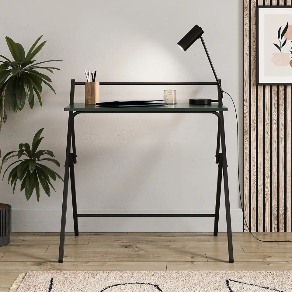 Save £14.50 on the Emily folding desk in green or blue