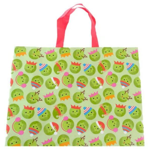 For just £1, shoppers can also carry the best gifts with this sprout themed tote bag