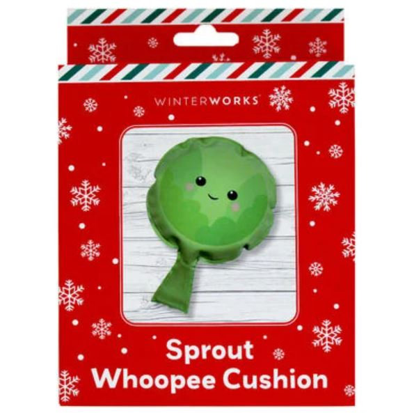 At just £2, the Sprout Whoopie Cushion can be a fun stocking filler option