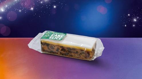 The Christmas Cake Slice is returning to Greggs' Christmas menu this year