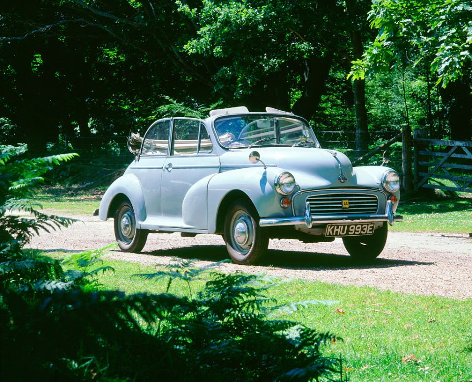 The Morris Minor is one of Britain's most famous classic cars