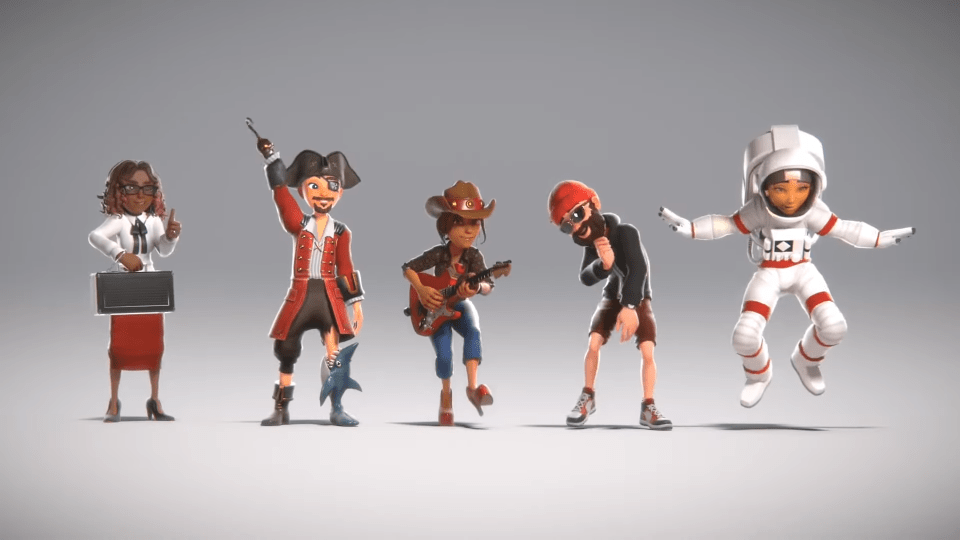 Xbox Avatars allow people to create a player for their profile