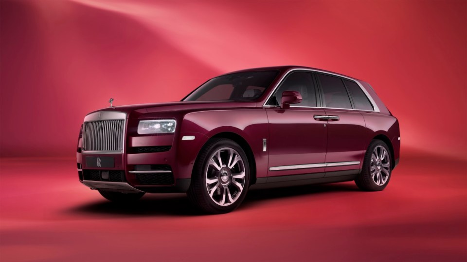 An epic Rolls-Royce Cullinan costing £300k is also part of Tyson's car collection