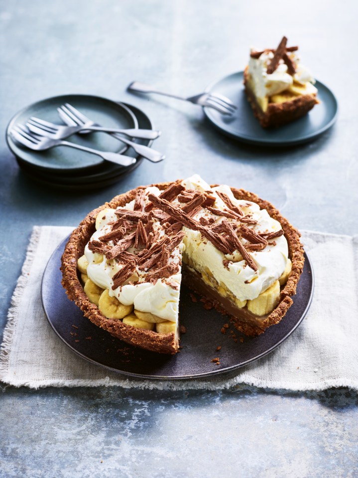 Justine says: 'This is not just my best banoffee pie, but the easiest, too'