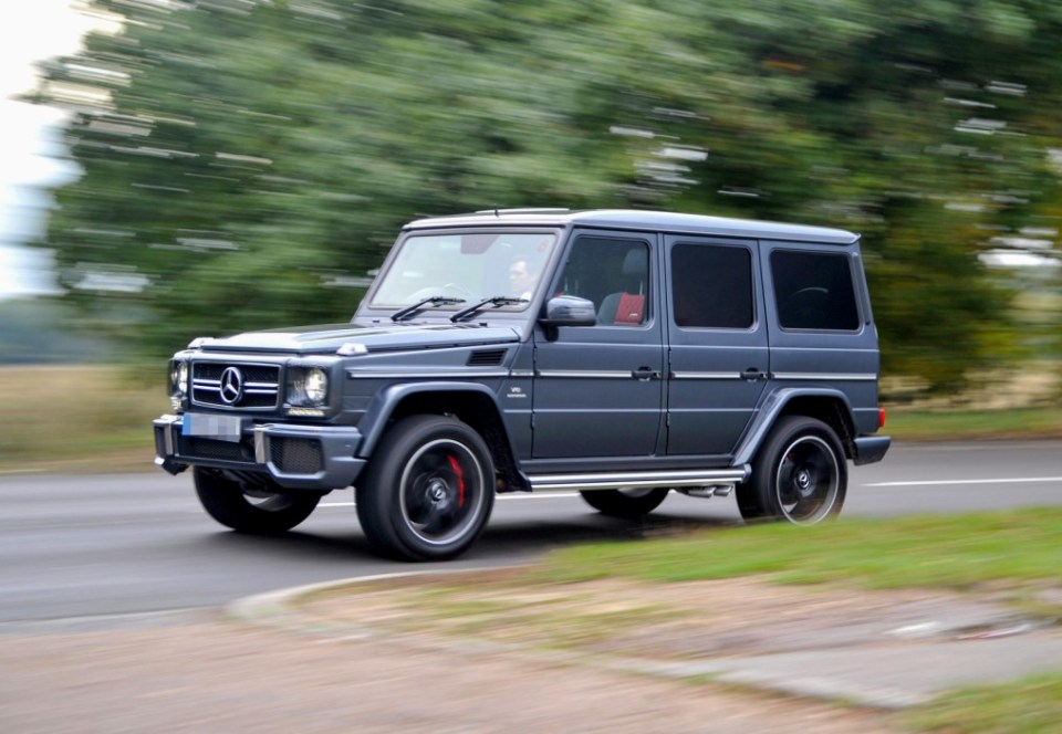 The Mercedes-Benz G Class is a favourite of Premier League footballers