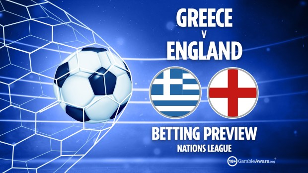 a poster for greece v england betting preview