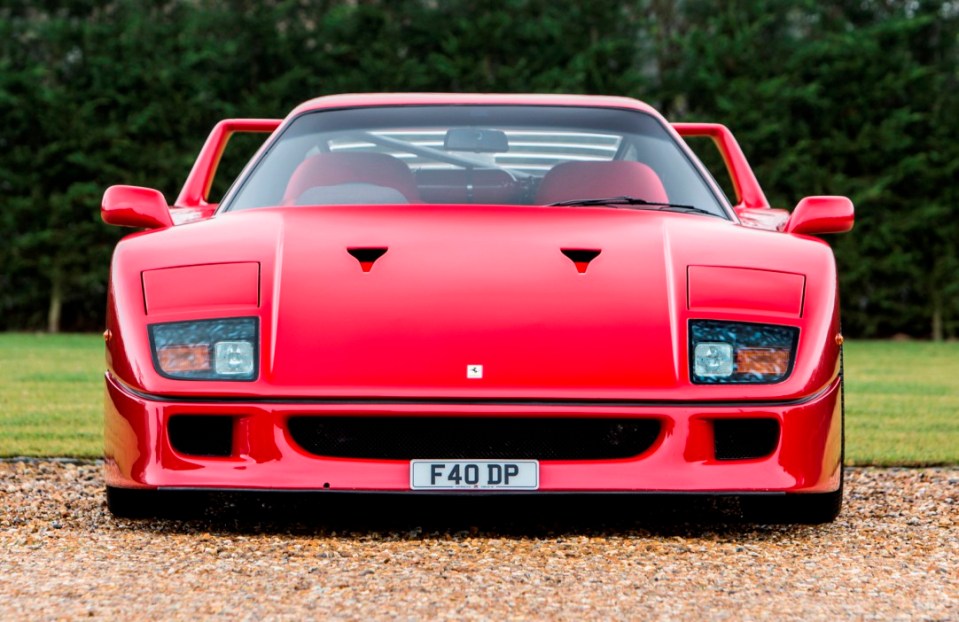 This very rare Ferrari built especially for the Sultan of Brunei is for sale in England for a staggering £2 MILLION. See SWNS story SWFERRARI; The F40 is one of the most iconic supercars ever built and the first production vehicle to be capable of 200mph. But the Italian company only built it in left-hand drive. However, the Sultan of Brunei, a world-renowned car enthusiast, persuaded Pininfarina to build seven F40s in right-hand drive. A pair of these cars were brought over to England in the 1990s by John Collins, a former journalist who runs the Talacrest Ferrari dealership, and he quickly sold them.