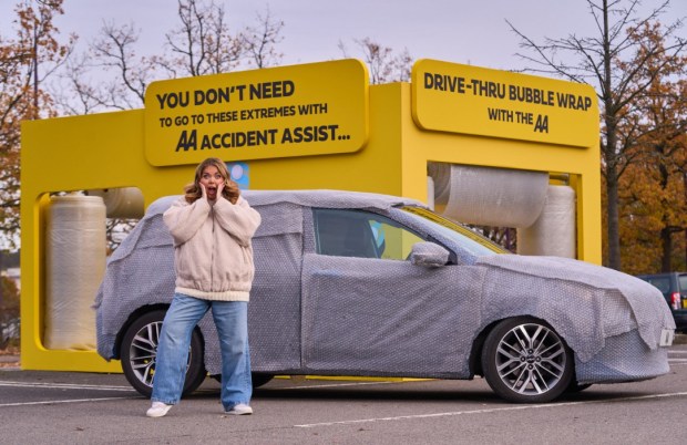 Scarlett Moffatt spotted testing a tongue-in-cheek Drive-Thru Bubble Wrap, showcasing the lengths the nation take to protect their cars from dents &amp; dinks, without AA Accident Assist. Release date  November 28, 2024. One in four drivers admit theyve accidentally caused damage to another car in a supermarket carpark. And more than half (53 per cent) have had it happen to them in return. It follows a study of 2,000 drivers which found car damage and dings are a concern for 92 per cent. The research found 11 per cent park over two spaces in a bid to avoid dents, while 18 per cent deliberately park next to the flashiest car they can find, in the hope theyll be super-careful with their own doors. And seven per cent have even pulled into a trolley bay for added assurance. Half (53 per cent) have gone the extra mile to protect their cars from others bad driving  including parking in the furthest away space. As many as 23 per cent would be very interested in paying for a space with a dent free guarantee rather than risk scrapes from others more careless than themselves. The findings were commissioned by The AA, to highlight Accident Assist, a 24/7 support service for members, which also built a tongue-in-cheek drive-thru bubble wrap machine to show the lengths people could take to swerve scrapes, dents and dings. ..