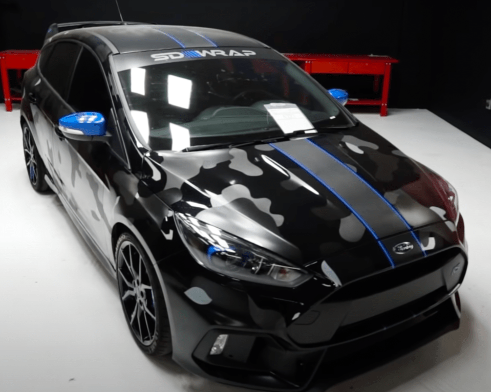 A Ford Focus RS is another of Paul's cherished possessions