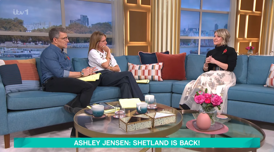 The actress opened up on the success of the hit show on This Morning