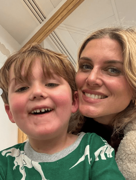 Ashley's little boy Alfie suffered a seizure after falling unwell