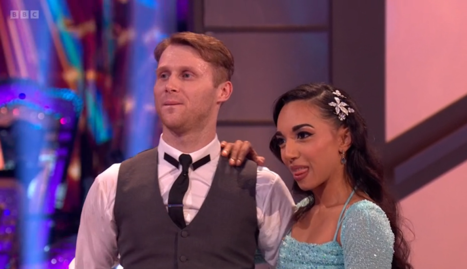 Jamie Borthwick was eliminated from the competition over the weekend