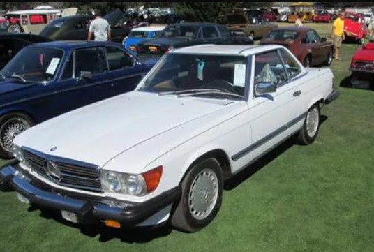 In 1989, Tyson added a Mercedes-Benz SL-Class 560SL which can fetch £70k today