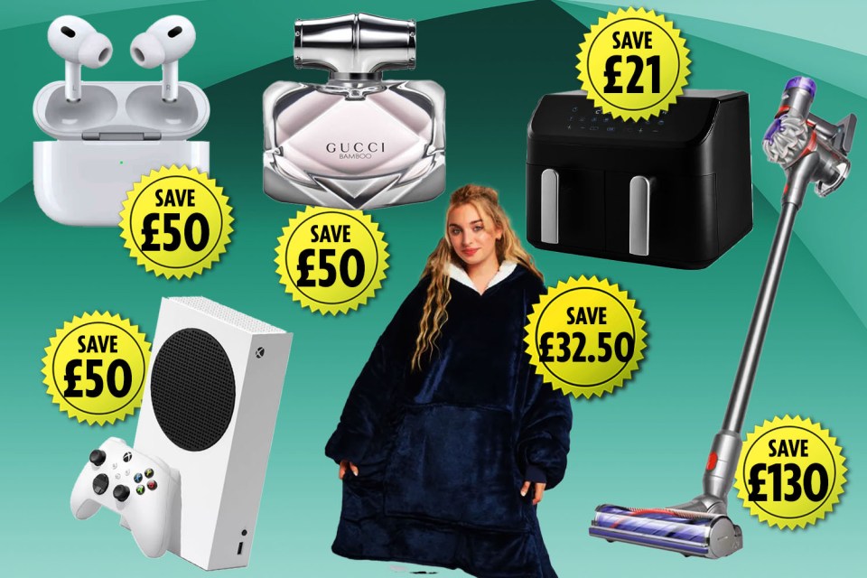 You can get savings across a range of items on Black Friday