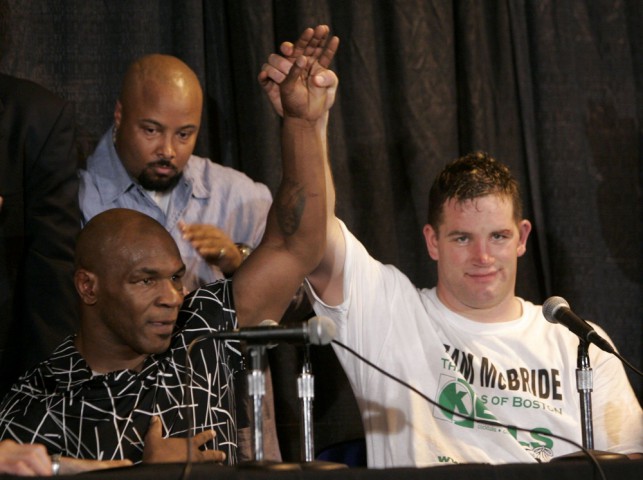 In the press conference after the fight, Tyson revealed his hunger for boxing had gone