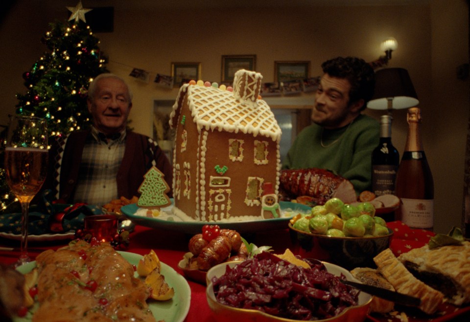 Gingerbread plays a key role in the story of this ad.