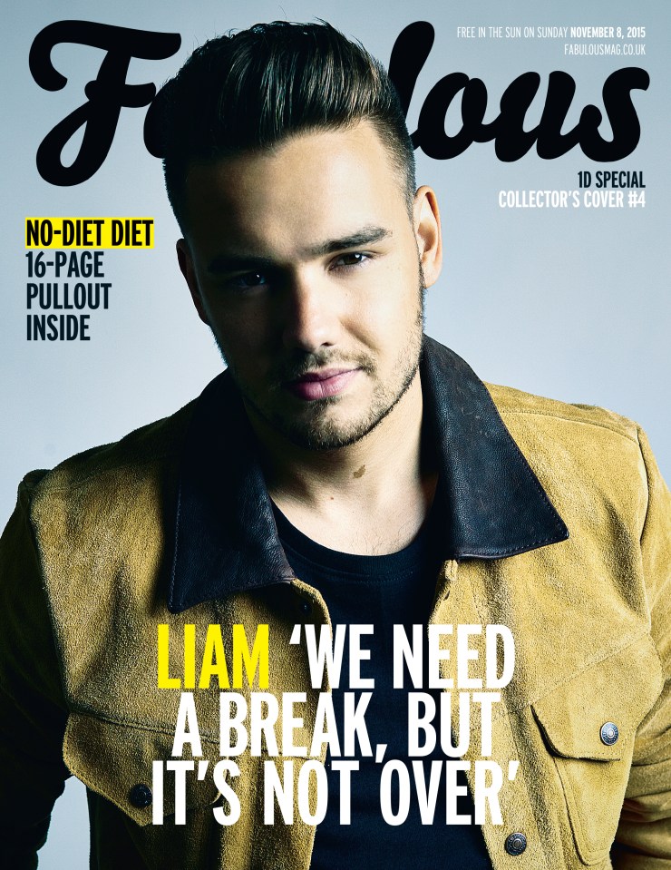 Liam was talking about the break - but did not see it as the end on One Direction