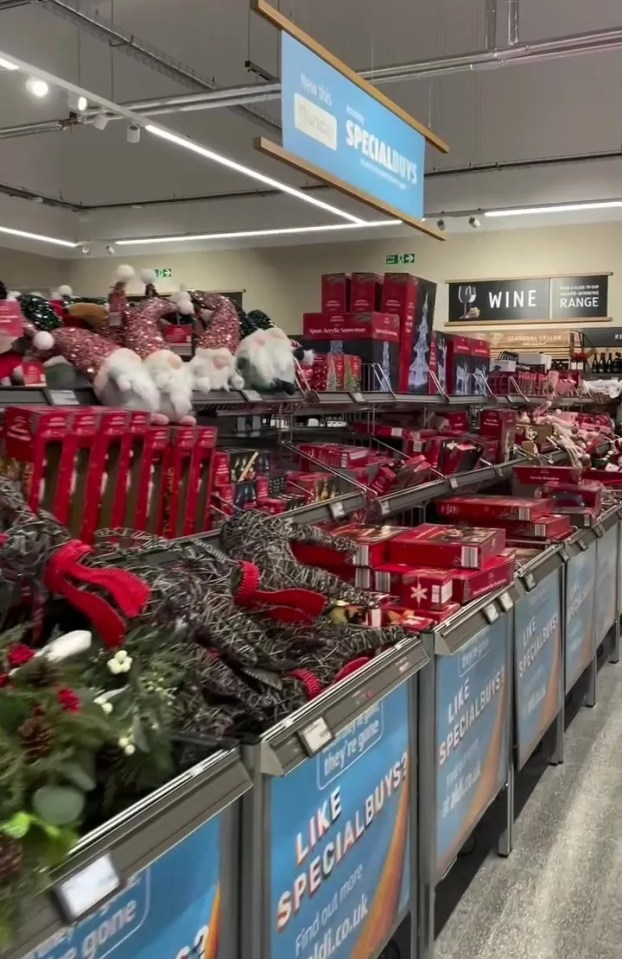 If you want to get into the festive spirit, you'll need to head down to Aldi as quickly as you can