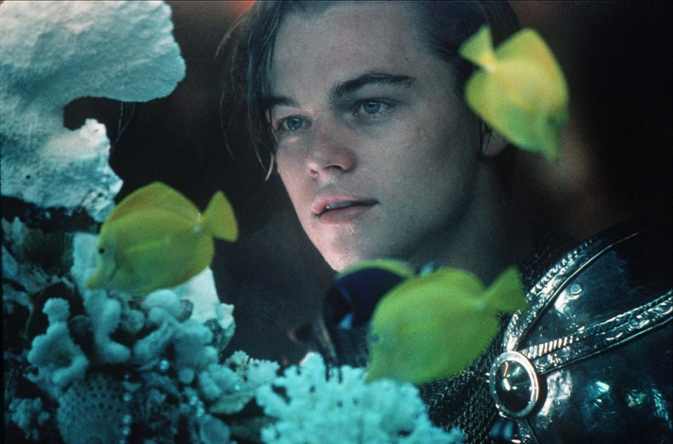 Leo starred in Romeo + Juliet in 1996